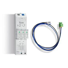 7P.04.8.255.Z007C08 Finder Blitz-und Überspannungsableiter Typ 1+2 für 40 mm Produktbild front M