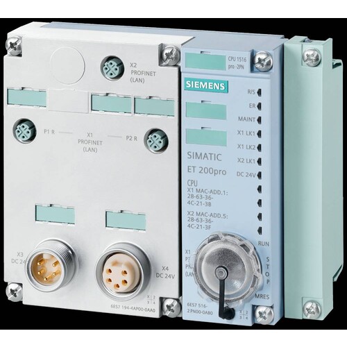 6ES75162PP030AB0 Siemens SIMATIC ET 200pro CPU 1516pro-2 PN Produktbild