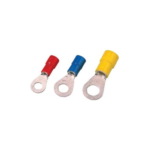 180814 Intercable ICIQ108 Isolierter Quetschkabelschuh 10qmm M8 rot Produktbild Additional View 1 L
