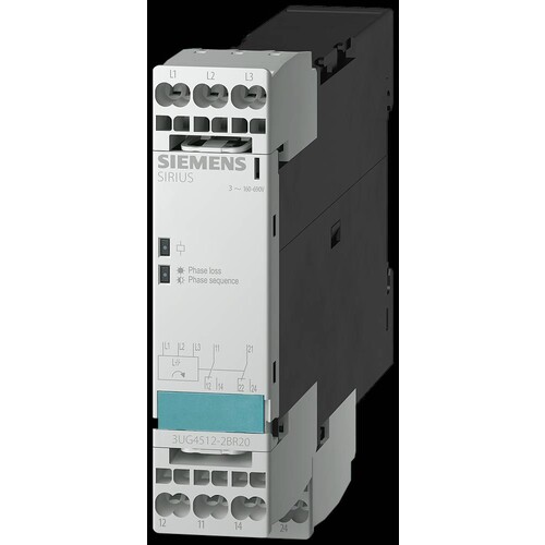 3UG4512-2BR20 Siemens Überwachungsrelais, analog, Phasenausfa Produktbild Additional View 1 L