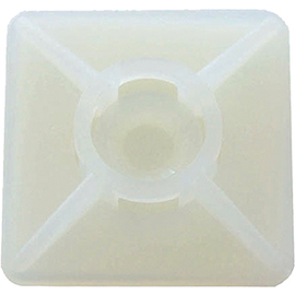 183138 Intercable Befestigungssockel 14,7 x 30mm, schraubbar, natur Produktbild front M