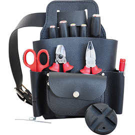 100966 Intercable Leder-Gürteltasche- leer Produktbild front M