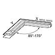 BVP:261965 Siemens BD2C-400-LL-X*/Y*-G* Winkel links X/Y=0,36(0,38)m-1,25m 160A Produktbild Additional View 1 S