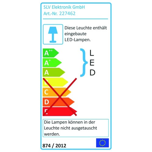 02227462 SLV Einbau Led Trail-Lite Produktbild