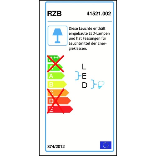 41521.002 RZB Alu-Stableuchte 120W Produktbild Additional View 2 L