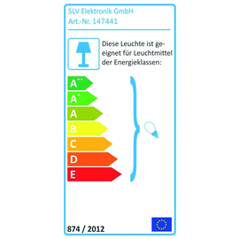 147441 SLV Asto 1 alu gebürstet 230V GU10 Spot Produktbild