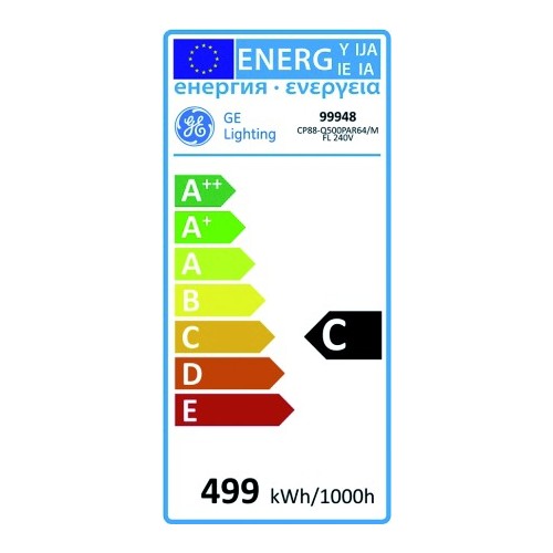 82582 Scharnberger+Hasenbein PAR64 Reflktorlampe 240V 500W GX 16d CP88/MFL Produktbild Additional View 1 L