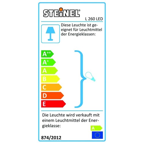 007874 Steinel L 260 LED Sensor - Außenleuchte Produktbild Additional View 1 L