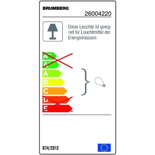 26004220 Brumberg Einbaustrahler IP54 Produktbild Additional View 1 L