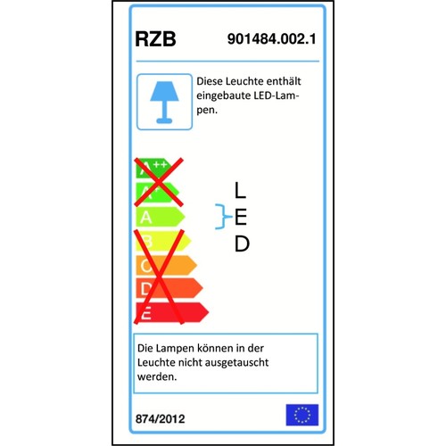 901484.002.1 RZB Toledo Flat Round 23W 2100lm 4000K Einbau-Downlight Produktbild Additional View 2 L