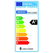 MM21083 MEGAMAN LED Tropfenform 5,5W E27 2800K 470lm 15.000h 77x45mm Produktbild Additional View 1 S