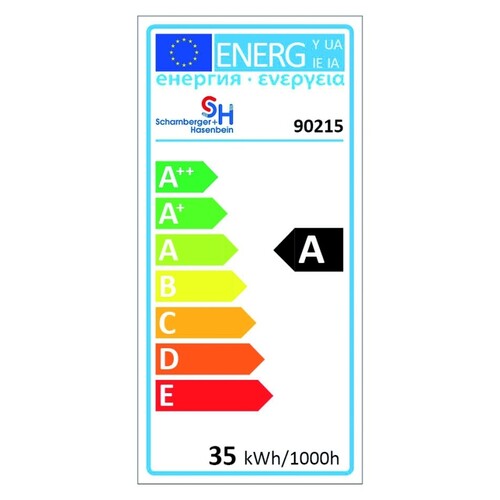 90215 Scharnberger+H. LED Display 240V 30W/ww  130° diffuses Glas ext.ÜS Produktbild Additional View 1 L