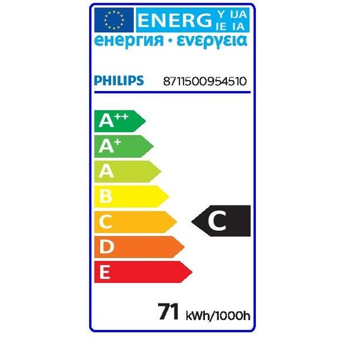 95451040 PHILIPS-LICHT TL-D 58W/18 LEUCHTSTOFFLAMPE BLAU EEI:C Produktbild Additional View 2 L