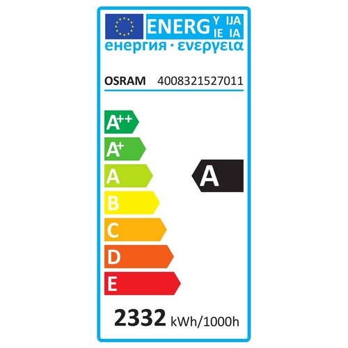 527011 Osram HQI T 2000/D/I Powerstar 2000W E40 Halogen-Metalldampflampe EEI:A Produktbild Additional View 1 L