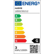 1550220200 Nobile N 5022 LED Array chrom 3,3W warmweiss 3000°K ca.57 lm/W 3er Set Produktbild Additional View 1 S