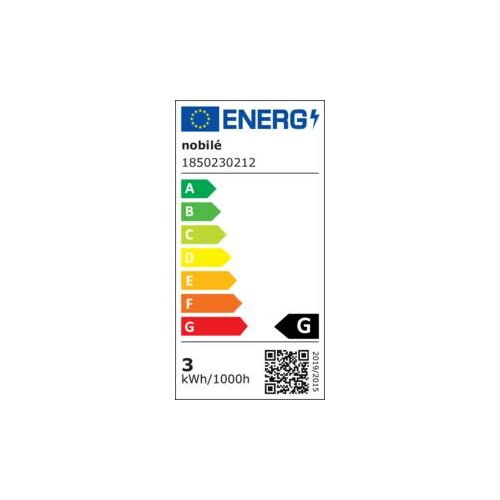 1550220200 Nobile N 5022 LED Array chrom 3,3W warmweiss 3000°K ca.57 lm/W 3er Set Produktbild Additional View 1 L