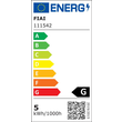 111542 Isoled GU10 LED Strahler 5,5W COB 38° warmweiss, dimmbar Produktbild Additional View 1 S