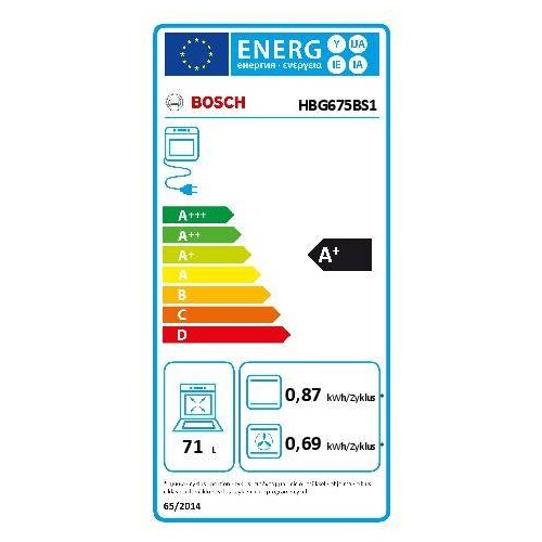 HBG675BS1 Bosch Backofen Pyrolyse 60cm Edelstahl Produktbild Additional View 4 L