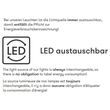 692340 Albert Leuchten Wandstrahler, Alu, silber breit/breit Produktbild 2 S