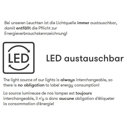 690243 Albert Leuchten Wandleuchte,mit Unterlicht, Edelstahl Produktbild Additional View 2 L