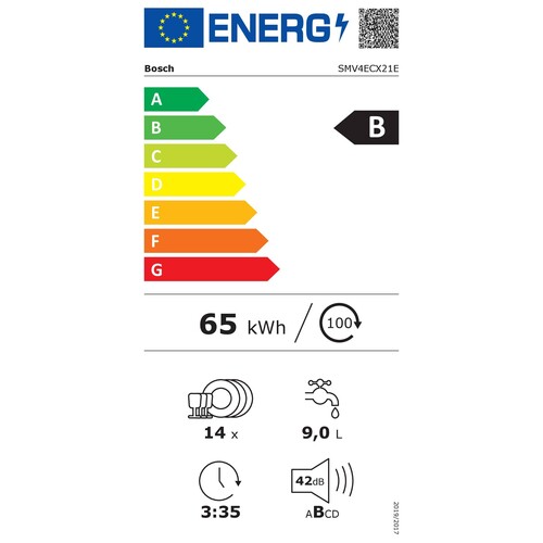 SMV4ECX21E Bosch Vollint. Geschirrspüler 60cm Besteckschublade Produktbild Additional View 4 L