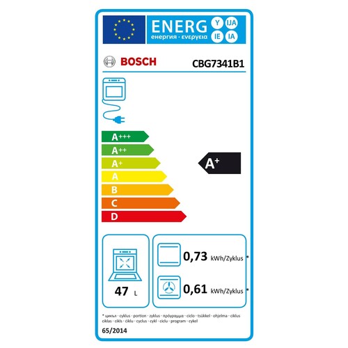 CBG7341B1Bosch Kompaktbackofen Produktbild Additional View 4 L