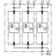 951300 DEHN DV M TNC 255 DEHNVENT. 3POL. F.TN-C SYSTEME B+C (D) ABLEITER Produktbild Additional View 2 S
