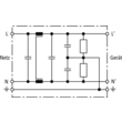 912254 DEHN NETZFILTER 230V,10A F. HOCHFREQUENTE STÖRSPANNUNGEN Produktbild Additional View 1 S