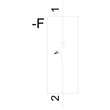 5SY6110-7 SIEMENS LEITUNGSSCHUTZSCHALTER 10/1/C 6KA, T=70MM Produktbild Additional View 1 S