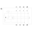 5SV3346-6 Siemens FI-Schutzschalter Typ A 63A 3+N-Pol 30MA 400V 4TE Produktbild Additional View 1 S