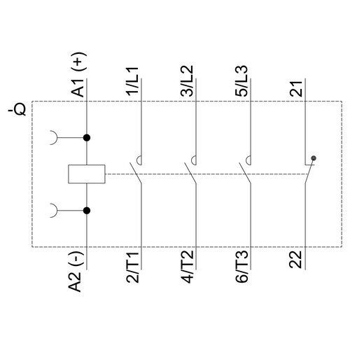 3RT2018-2BB42 SIEMENS SchÃŒtz AC3:7,5kW 1OE DC24V Produktbild Additional View 1 L