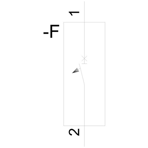 5SY6101-7 SIEMENS LS-Schalter C1 10kA 1pol. Produktbild Additional View 1 L