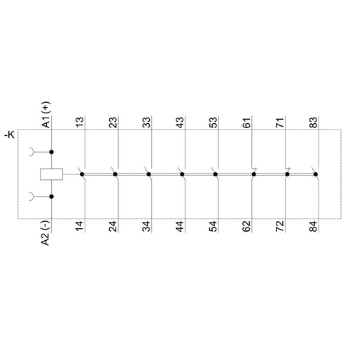 3RH2262-2BB40 SIEMENS HILFSSCHUETZ 6S+2OE,DC24V Produktbild Additional View 1 L