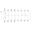 3RT2015-1BB44-3MA0 Siemens Schütz Schraubans. AC-3 3KW/400V 2S+2OE DC 24V Produktbild Additional View 1 S