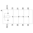 3RH2131-1JB40 Siemens KOPPELHILFSSCHUETZ 3S+1OE, DC 24V Produktbild Additional View 1 S