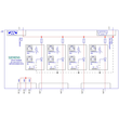 6EP4436-8XB00-0CY0 SIEMENS SITOP CNX8600 4X 5A Erweiterungsmodul f. PSU8600 Produktbild Additional View 1 S