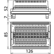 907991 Dehn TL2 10DA CC Trennleisten- Rangiermodul LSA Produktbild Additional View 2 S