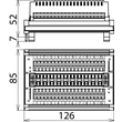 907991 Dehn TL2 10DA CC Trennleisten- Rangiermodul LSA Produktbild Additional View 1 S