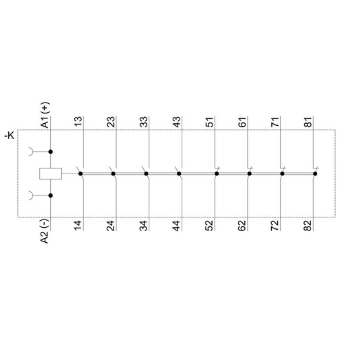 3RH2244-1BB40   SIEMENS Hifsschütz 4S 4Ö 24VDC Produktbild Additional View 1 L