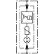952082 DEHN Überspannungsableiter Typ 2 Dehnguard S 1-pol. 275VAC DGS275VA Produktbild Additional View 1 S