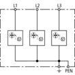 941300 DEHN DSH TNC 255 KOMBIABLEITER FÜR TNC SYSTEME 255V KLASSE 1+2 Produktbild Additional View 1 S