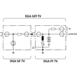 909705 DEHN DEHNGATE Ü-ABLEITER DGA-TV Produktbild Additional View 2 S