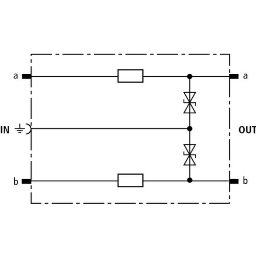 907423 DEHN Überspannungsableiter f. 1 Doppelader Produktbild Additional View 1 L