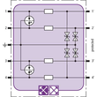 920324 Dehn BXT ML4 BE24 Kombi-Ableiter- Modul für 4 Einzeladern 33V Produktbild Additional View 1 S