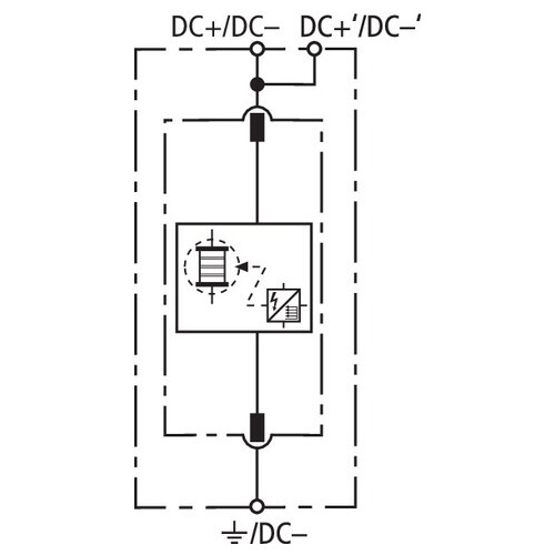 971121 DEHN Blitzstromableiter Typ1 DC DSE M 1 60 Produktbild Additional View 1 L