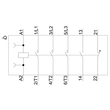 3RT2025-1AP00 Siemens Schütz Gr.S0 7,5kW 17A 230VAC 1S+1Ö HK Produktbild Additional View 1 S