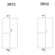 3RH2911-1HA01 SIEMENS Hilfssch. Bl. Front 1OE Stromb. 1OE für Hilfs-und Moto Produktbild Additional View 1 S