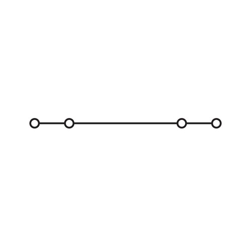 280-646 WAGO 4-Leiter Durchgangsklemme 2,5mm² grau Produktbild Additional View 1 L