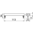 907498 DEHN Erdungsrahmen EF 10 DRL Produktbild Additional View 2 S