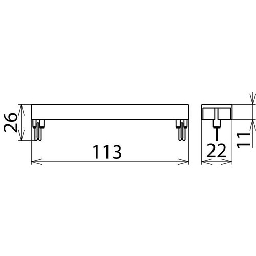 907498 DEHN Erdungsrahmen EF 10 DRL Produktbild Additional View 2 L
